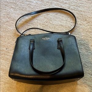 Kate Spade Perry Satchel Black Handbag